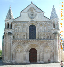 Romanesque church (eglise de Notre-Dame la Grande, Poitiers)