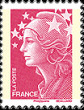 Marianne et Europe, issued from 1 July 2008, designed by Yves Beaujard.