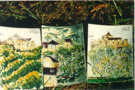 Dordogne Postcards 1 by Xavier