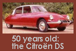 50 years young ; the Citroen DS