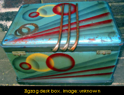 Zigzag desk box. Image: unknown