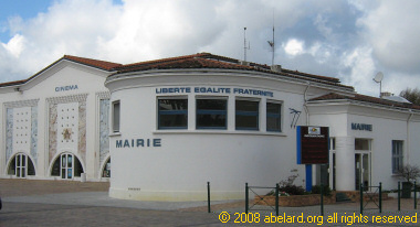 The mairie at Morcenx, Les Landes