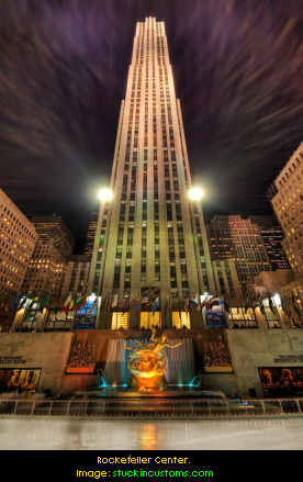 Rockefeller Center. Image: stuckincustoms.com