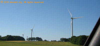 Windmills along the A87