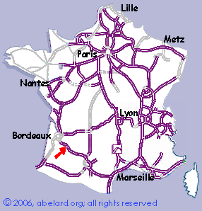 Motorways/autoroutes of France