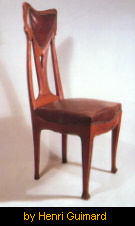 Chair by Henri Guimard
