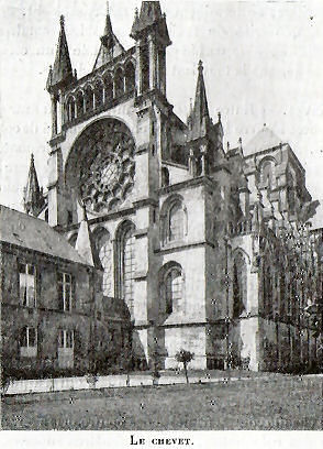 chevet, Laon cathedral