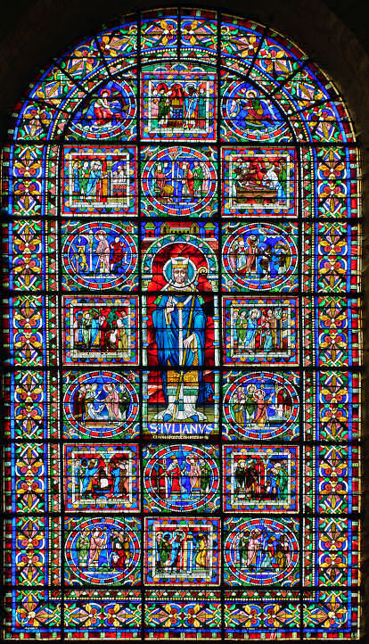 Life of Saint Julien, to whom Le Mans cathedral is dedicated