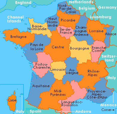 The Regions of Republican France