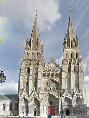 West facade, Bayeux cathedral