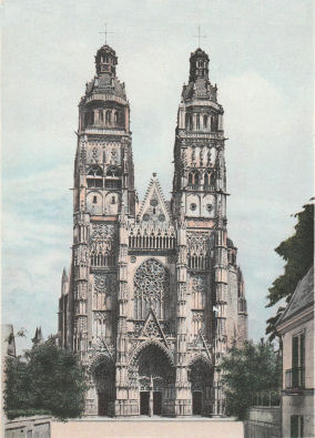 West facade, Cathedrale Gatien de Tours