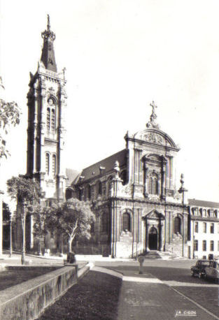 Cambrai cathedral before 1917