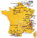 Tour de France route 2012