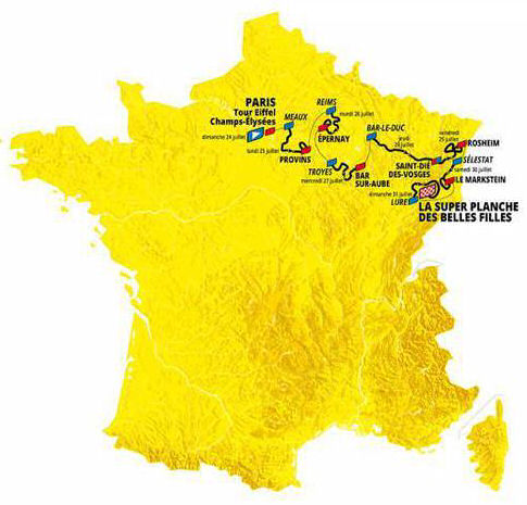 Women's Tour de France, 2022