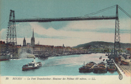 transbordeur bridge at Rouen