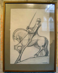 Drawing by Antoni Gaudi