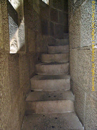 Going up stairs in a tower, Sagrada Familia